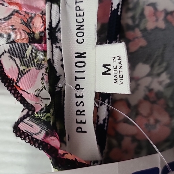 PERSEPTION CONCEPT WOMENS BLOUSE TOP SIZE MEDIUM - Picture 7 of 12